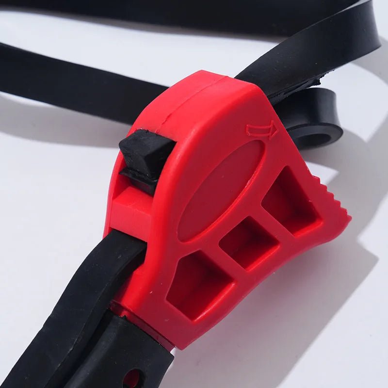1Pcs 6inch Belt Wrench Oil Filter Puller Strap Spanner Chain Wrench Strap Opener, Adjustable Disassembly Tool - shift - knoobs