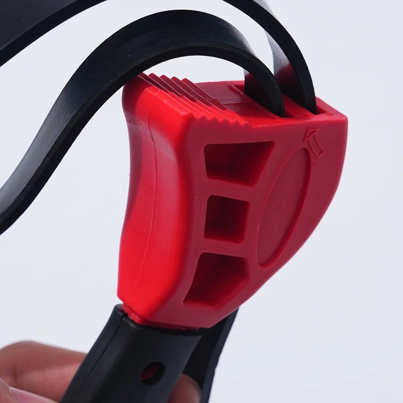1Pcs 6inch Belt Wrench Oil Filter Puller Strap Spanner Chain Wrench Strap Opener, Adjustable Disassembly Tool - shift - knoobs