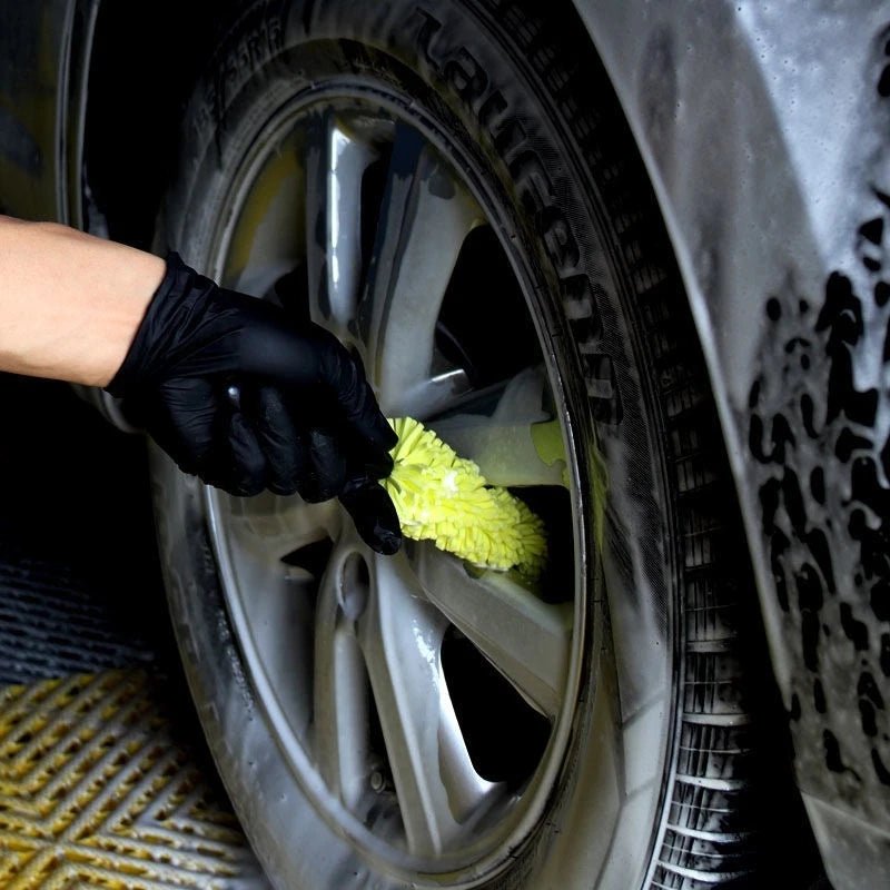 1pcs Effortlessly Clean Your Car Wheels with this Tire Rim Cleaning Tool - shift - knoobs