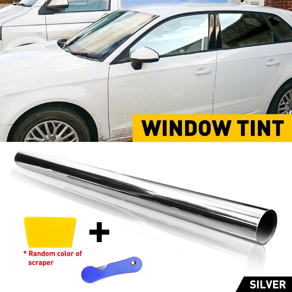 1Roll 3m*50cm Uncut Car Window Foils Tint Film 35% 50% Percent VLT Window Tint Film Glass Sticker Sun Shade Film DIY Universal - shift - knoobs