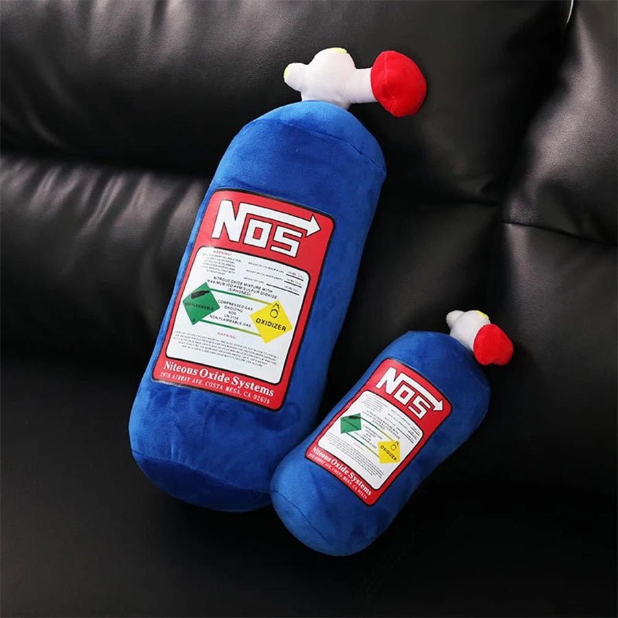 2023 New Car Neck Pillow Car Headrest for Driver Front Passenger Seat NOS Bottle Pillow Car Decor Headrest Cushion Plush Pillow - shift - knoobs