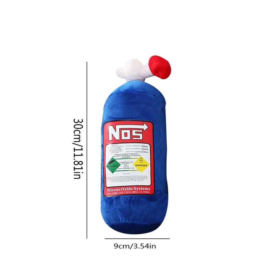 2023 New Car Neck Pillow Car Headrest for Driver Front Passenger Seat NOS Bottle Pillow Car Decor Headrest Cushion Plush Pillow - shift - knoobs