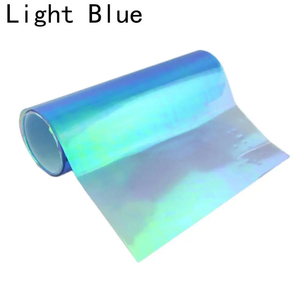 2024 New Shiny Car Light Headlight Taillight Tint Vinyl Film Sticker Sheet Fog Light Rear Lamp Matt Smoke Film 30x60cm - shift - knoobs