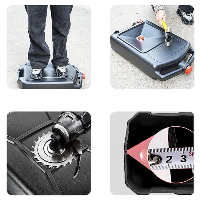 8 - 15L Oil Tray Tool Tray Parts Cleaning Tray Car Waste Oil Tray Wash Parts Basin Car Oil Tray Auto Repair Oil Receiver - shift - knoobs