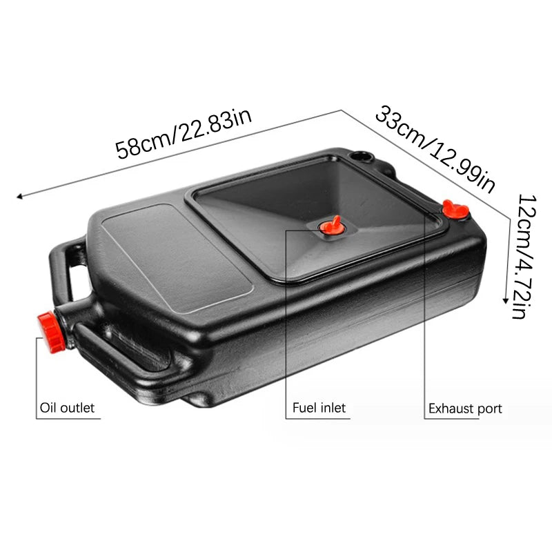 8 - 15L Oil Tray Tool Tray Parts Cleaning Tray Car Waste Oil Tray Wash Parts Basin Car Oil Tray Auto Repair Oil Receiver - shift - knoobs