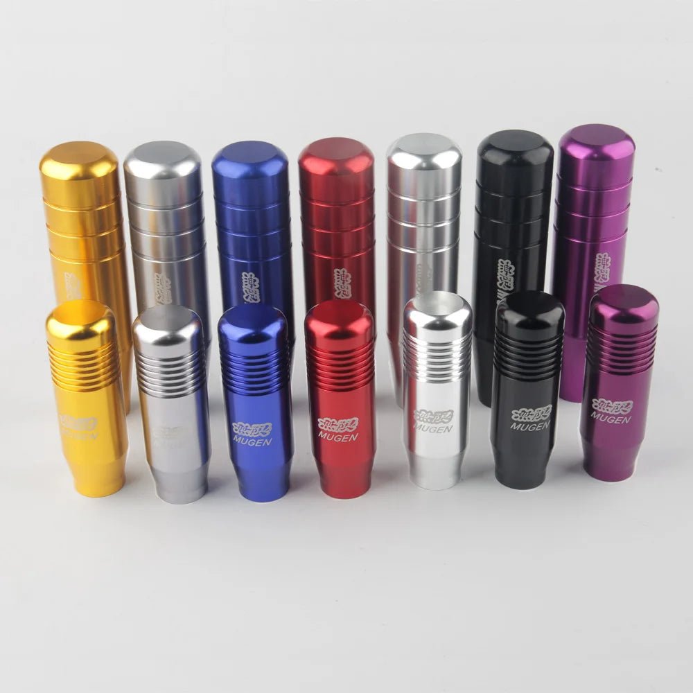 8.5cm Universal Car Aluminum Manual Gear Shift Knob Mugen Gear Shift Knob Stick Gear Shifter Gear Head Knob - shift - knoobs