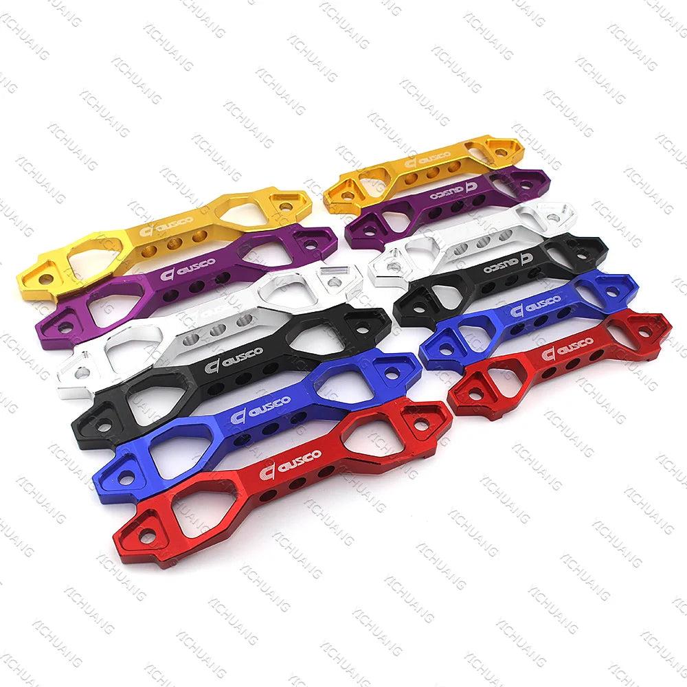 CAUSCO Car Racing Battery Tie Down Universal Aluminum Battery Fasten Bracket Holder 14cm 19cm