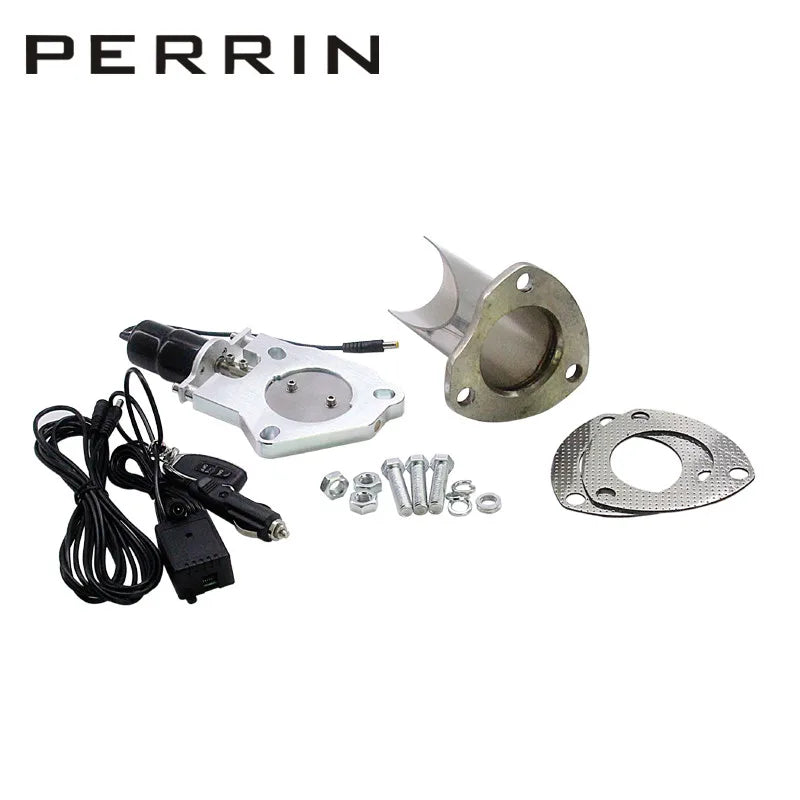 2.5" / 3" Electric Stainless Steel Exhaust System Exhaust Cutout CutOut Valve With Remote Control Be Cut Pipe Exhaust CutOut