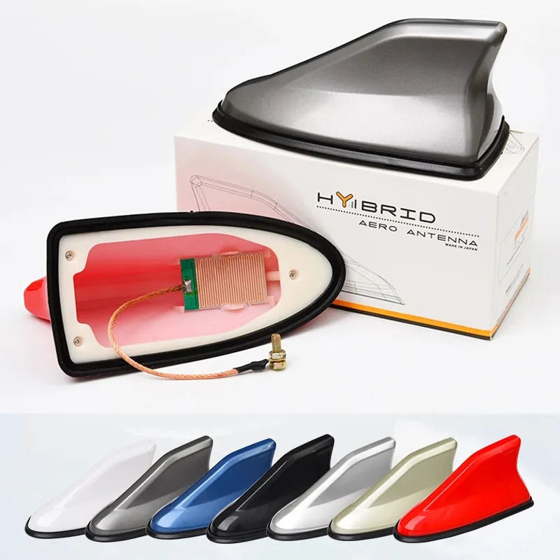 Car Roof Shark Fin Aerial Antenna Toppers Universal Auto Radio fm Antenna Signal Decorative For BMW/Honda/Toyota/VW/Kia/Nissan