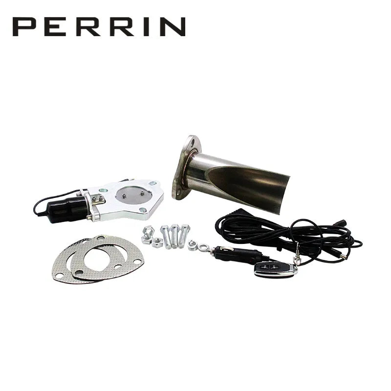 2.5" / 3" Electric Stainless Steel Exhaust System Exhaust Cutout CutOut Valve With Remote Control Be Cut Pipe Exhaust CutOut