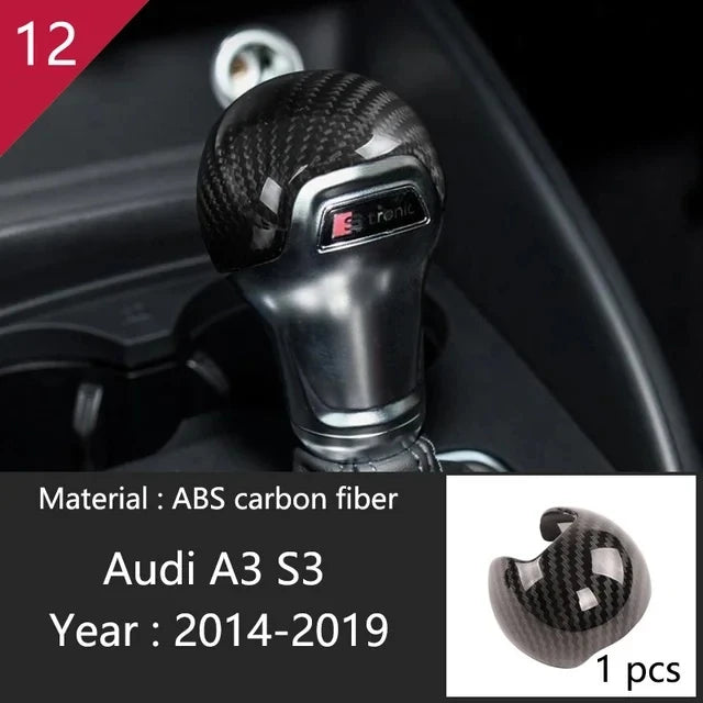 Car Styling Gear Shift Panel Decoration Sticker Trim for Audi A3 8V S3 2013 2014 2015 2016 2017 2018 2019 Interior Accessories