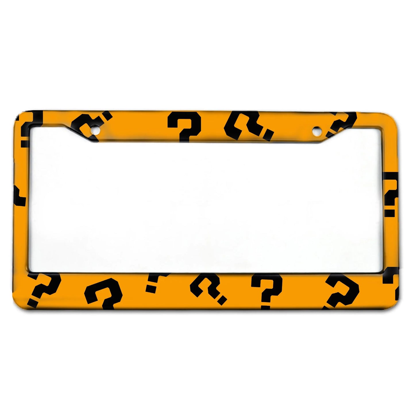 Game Series US Standard License Plate Frame US Canada Mexico License Plate Frame Aluminum Alloy License Plate Cover