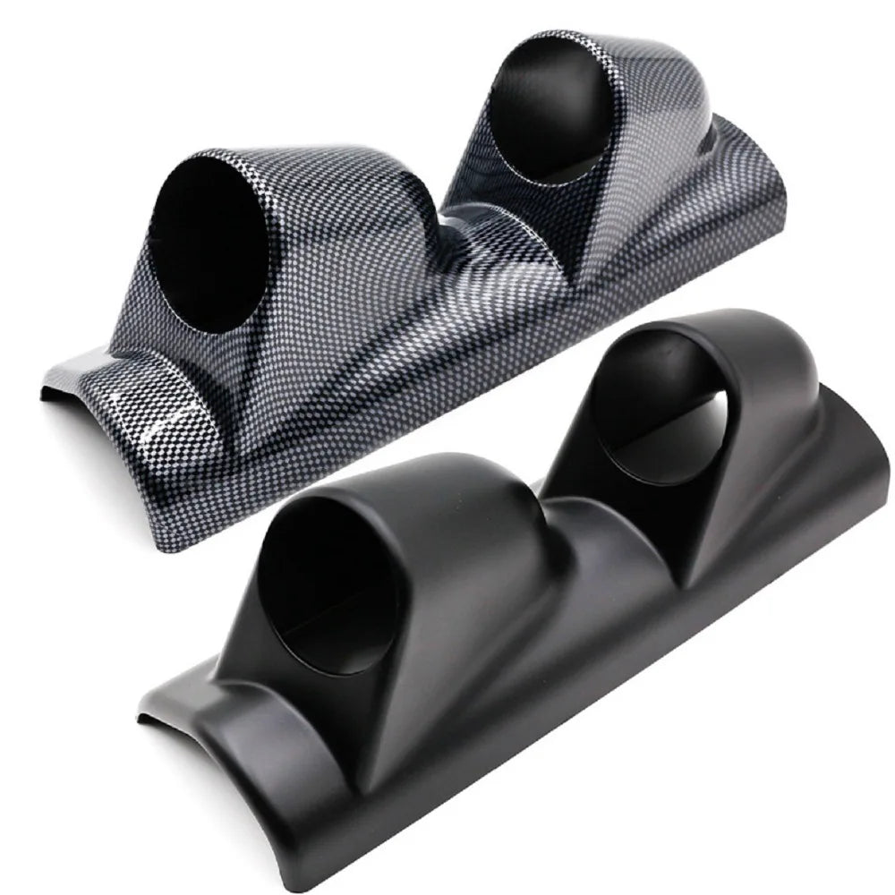 52mm 2inch Gauge Pod Triple Gauge A Pillar Pod Universal Gauge Pod Car Universal Carbon Fiber Triple Gauge A Pillar Pod Cluster