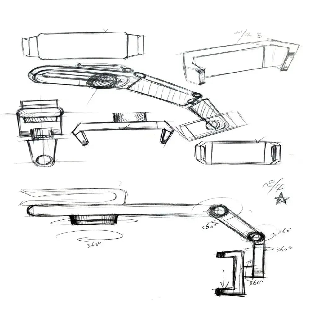 Sun Visor Phone Holder for Car Multifunctional 360° Rotating Sun Visor Cell Phone Holder with IPhone/Samsung/Android