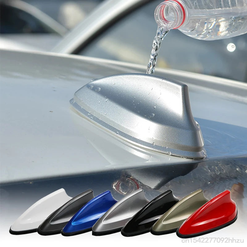 Car Roof Shark Fin Aerial Antenna Toppers Universal Auto Radio fm Antenna Signal Decorative For BMW/Honda/Toyota/VW/Kia/Nissan