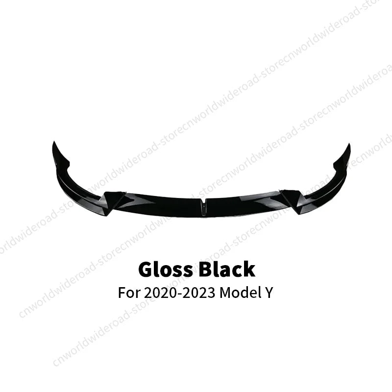 For Tesla Model 3 Y 2016-2023 Front Lip Sport Bumper Spoiler Model 3 Model Y Auto Accessories AD Sport Body Kit Gloss Matte