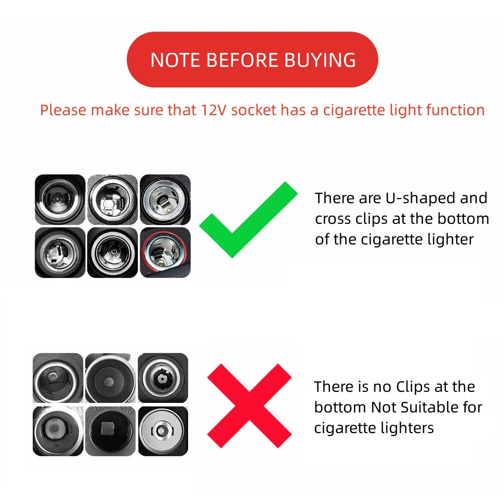 Aluminum 12V Car Cigarette lighter tools For bmw e46 bmw e90 golf 4 audi a4 a6 Q5 b8 golf 7 golf 6 mercedes cars accessories