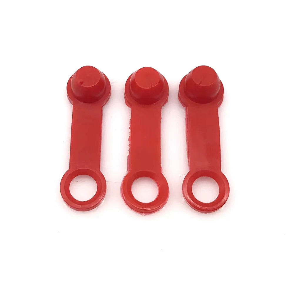 3pcs Car Brake Pump Dust Cap Oil Drain Screw Cap Brake Caliper Sealing Nipple Screw Dust Cap Cover Rubber Motorcycle Accessories