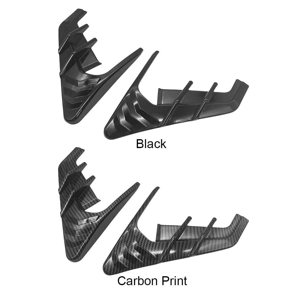 Side Camera Protector Cover for Tesla Model 3 Y Accessories Turn Signal Fender Leaf Board Trim Anti-scratch ABS Carbon Fiber
