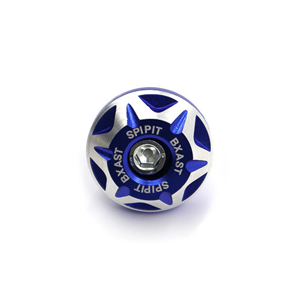 Motorcycle License Plate Screw Cover Shell CNC 6MM Holes License Plate Screws Scooter Accessories Electric Motorcycle Parts