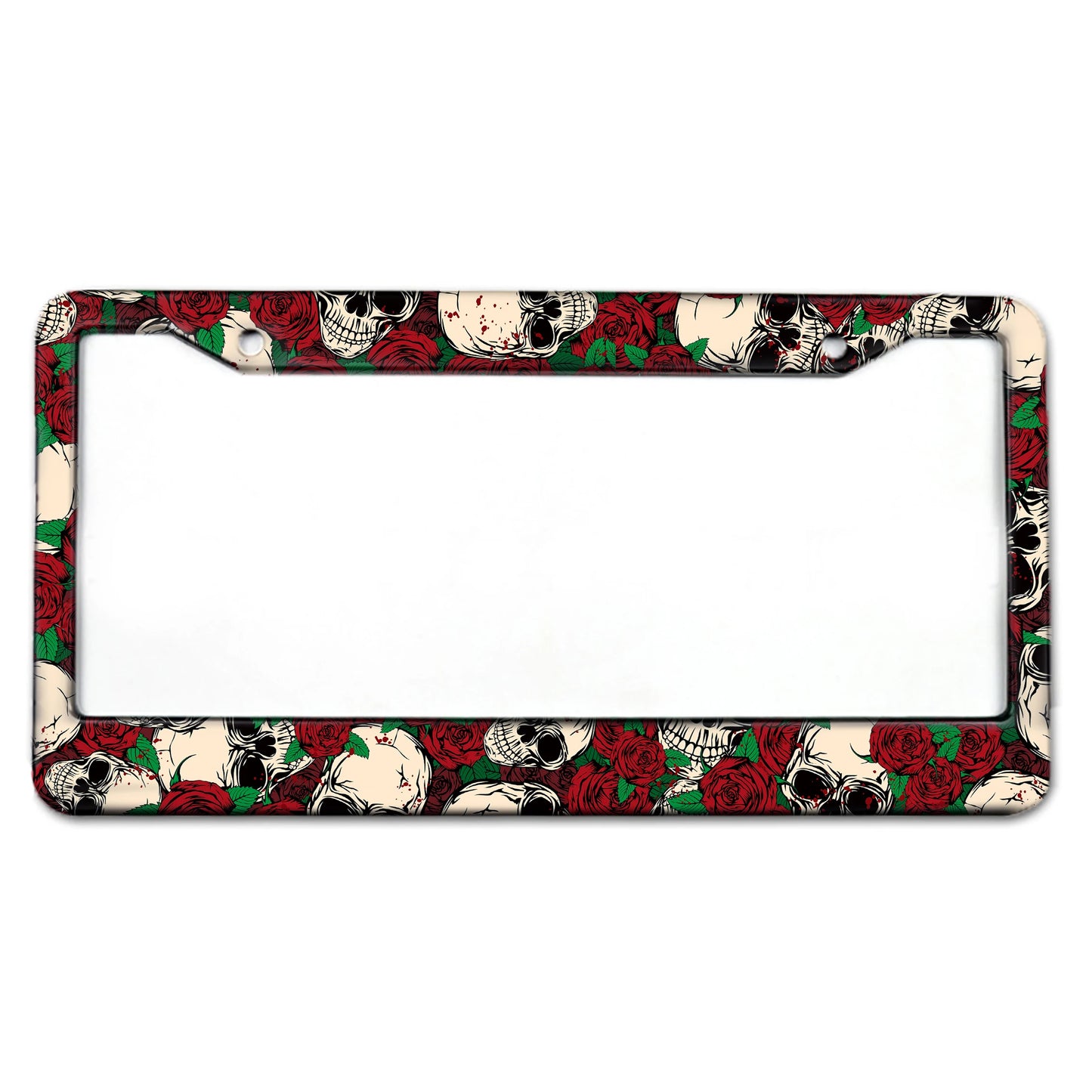 Game Series US Standard License Plate Frame US Canada Mexico License Plate Frame Aluminum Alloy License Plate Cover