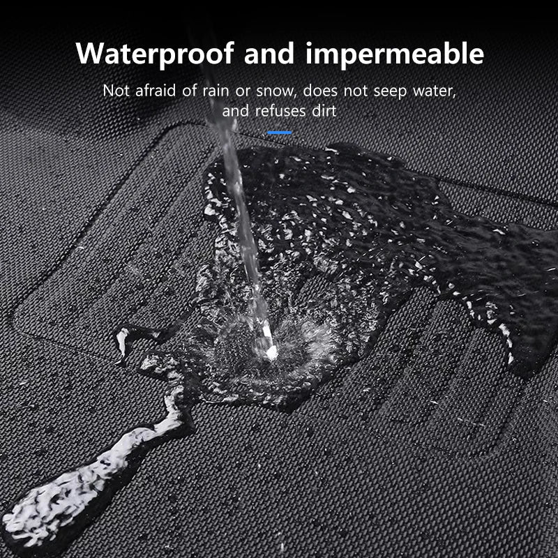 NovaAcc Floor Mats For Tesla Model 3 2021-2024 Highland Model Y 2017-2024 Left Rudder All Weather Waterproof Trunk Cargo Liner