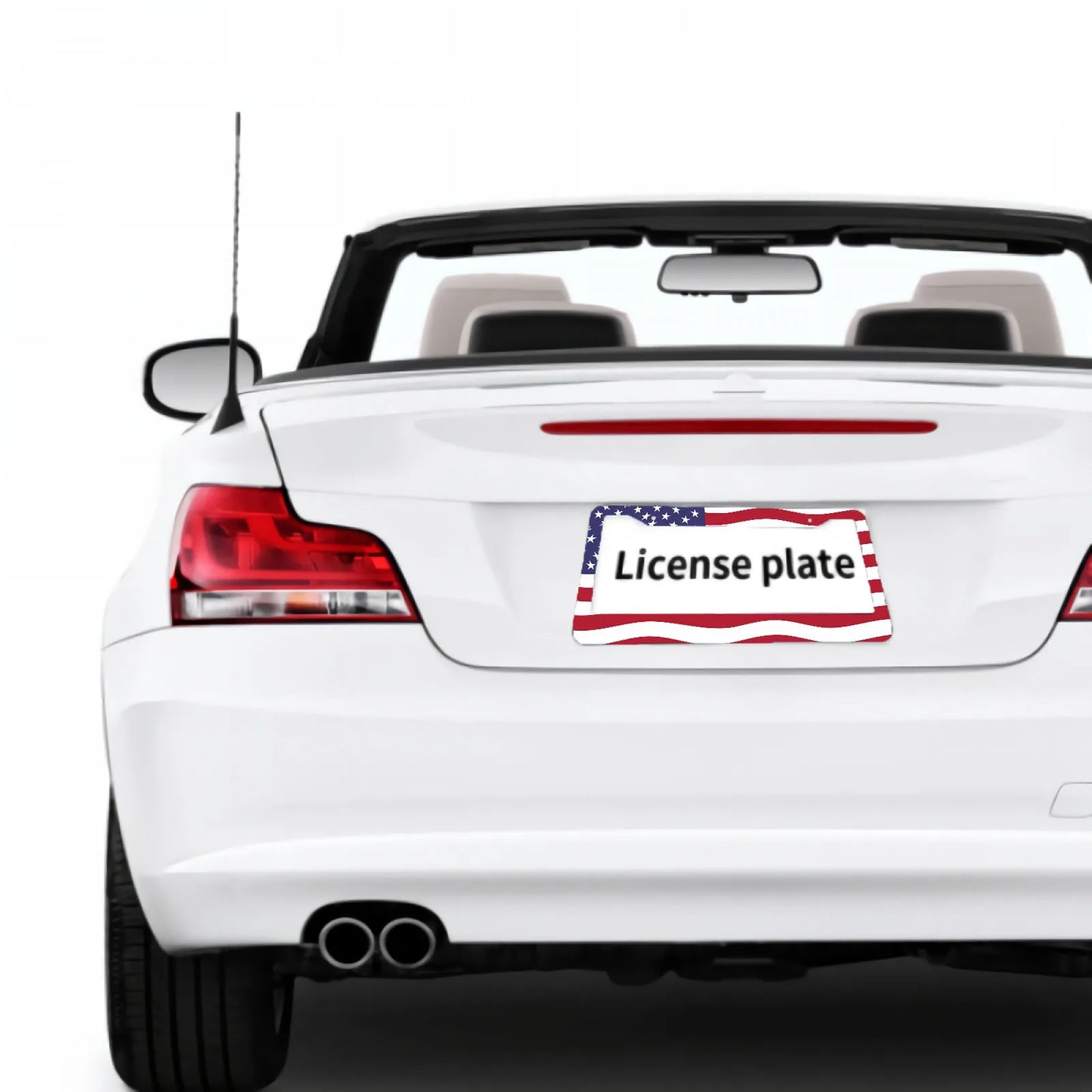 Game Series US Standard License Plate Frame US Canada Mexico License Plate Frame Aluminum Alloy License Plate Cover