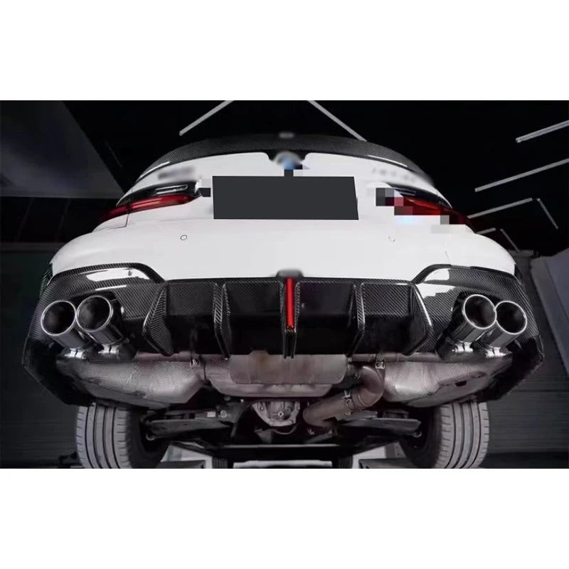 Carbon Fiber For BMW G20 G28 M-Sport M340i 2019 - 2022 Car Rear Bumper Lip Diffuser Spoiler Parts Upgrade Body kit