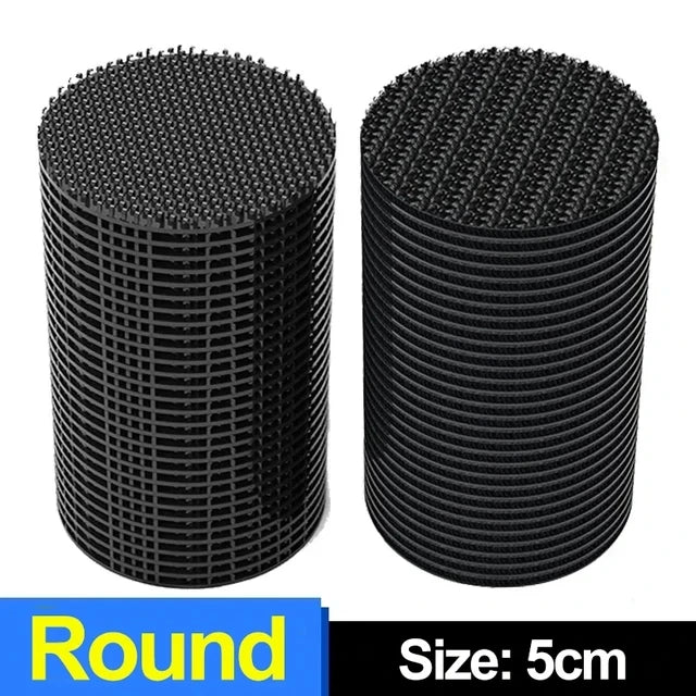 Double Sided Carpet Fixing Sticker Self Adhesive Car Carpet Fixed Patch Fastener Sheets Sofa Floor Foot Mats Anti Skid Grippers