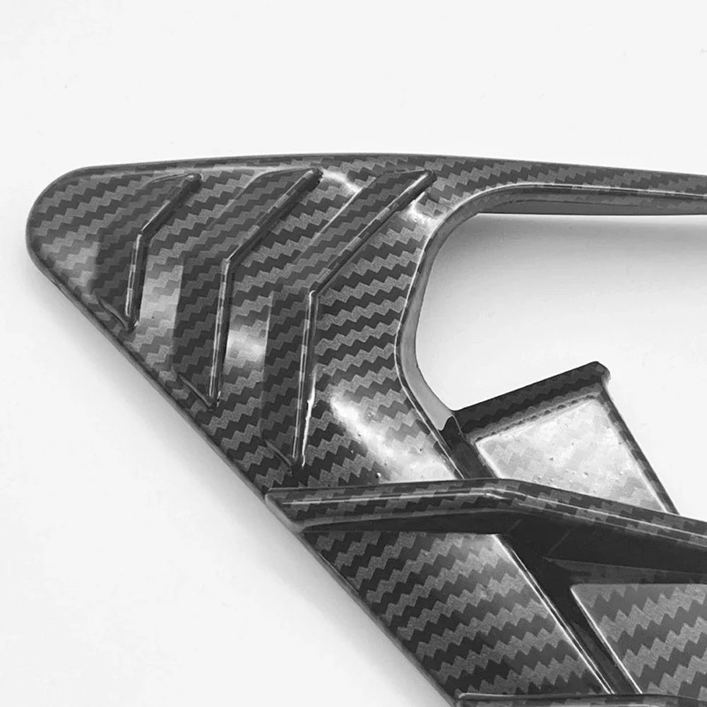 Side Camera Protector Cover for Tesla Model 3 Y Accessories Turn Signal Fender Leaf Board Trim Anti-scratch ABS Carbon Fiber