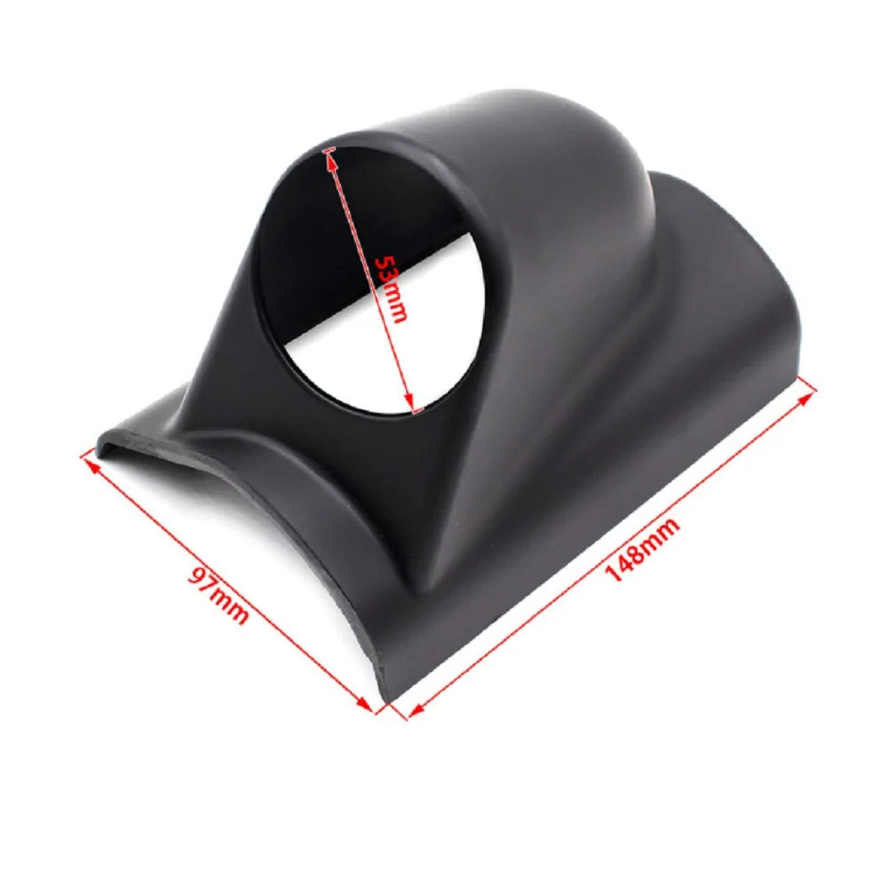 52mm 2inch Gauge Pod Triple Gauge A Pillar Pod Universal Gauge Pod Car Universal Carbon Fiber Triple Gauge A Pillar Pod Cluster