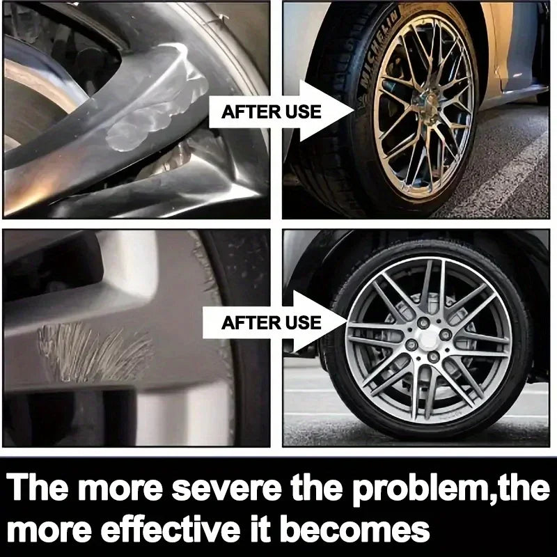 Wheel hub Scratch Repair wax - Automobile tire detail repair and deep conditioning, hot selling