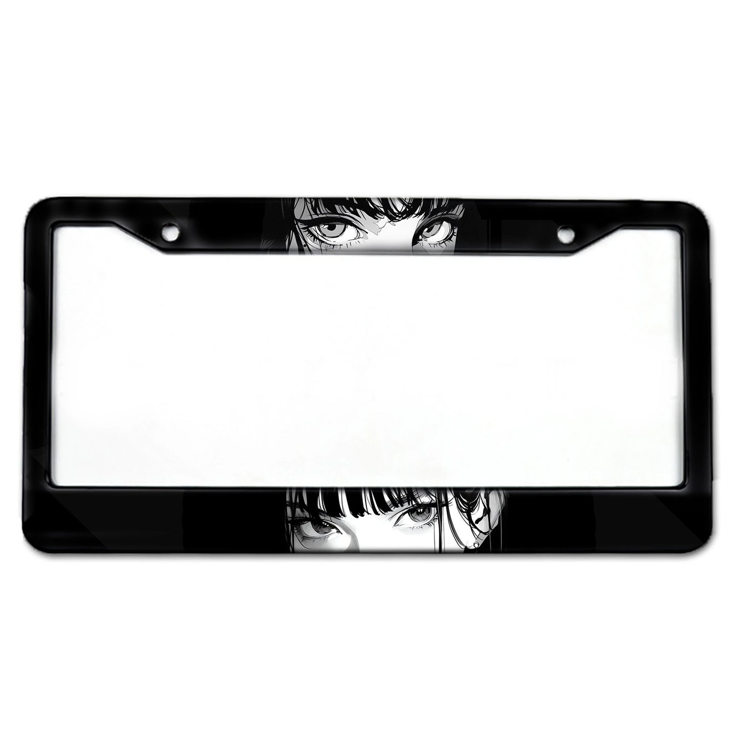 Game Series US Standard License Plate Frame US Canada Mexico License Plate Frame Aluminum Alloy License Plate Cover
