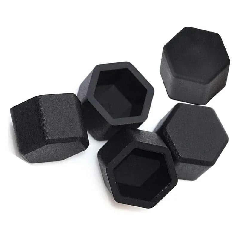 20Pcs Car Nut 15mm 17mm 19mm 21mm Silica Gel Wheel Nuts Screw Bolt Decorative Tire Wheel Tyre Screw Cap Car Wheel Nut Caps