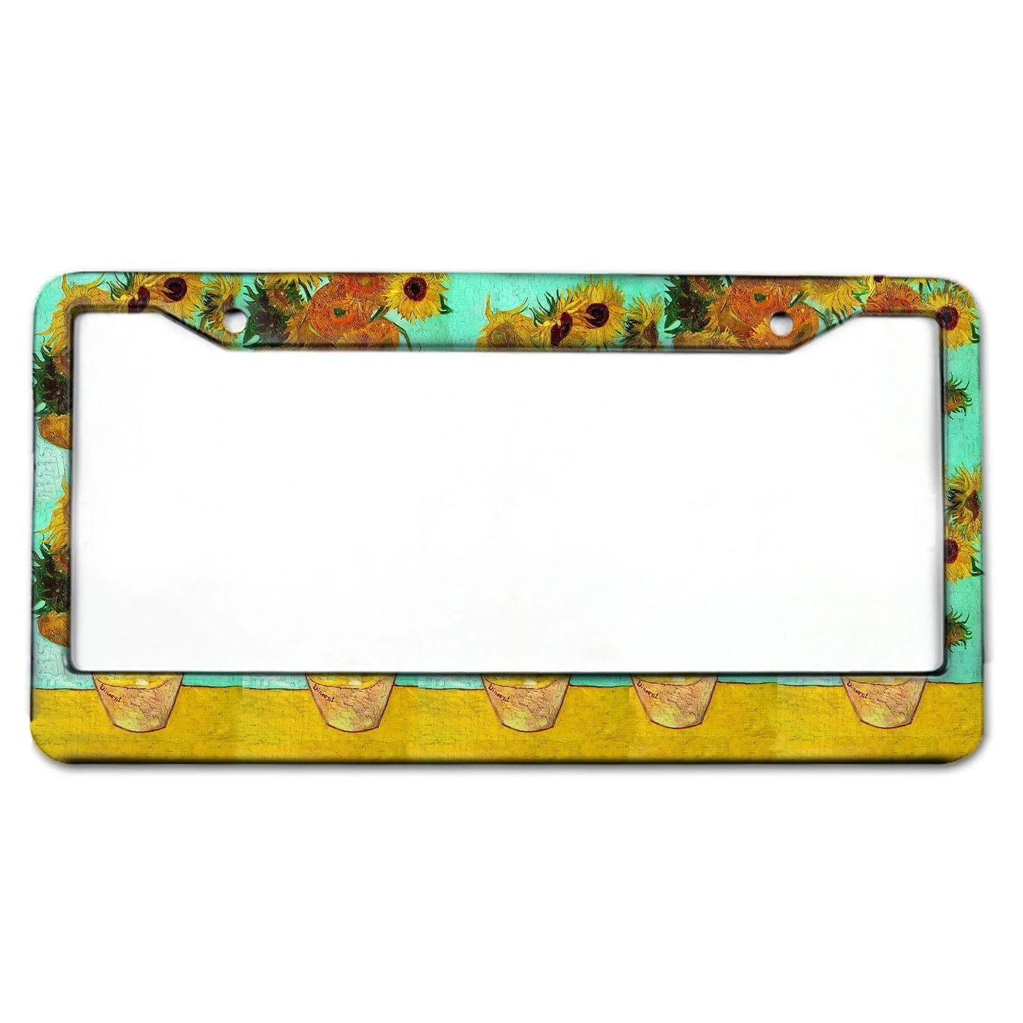 The license plate frame is suitable for the United States, Canada, Mexico