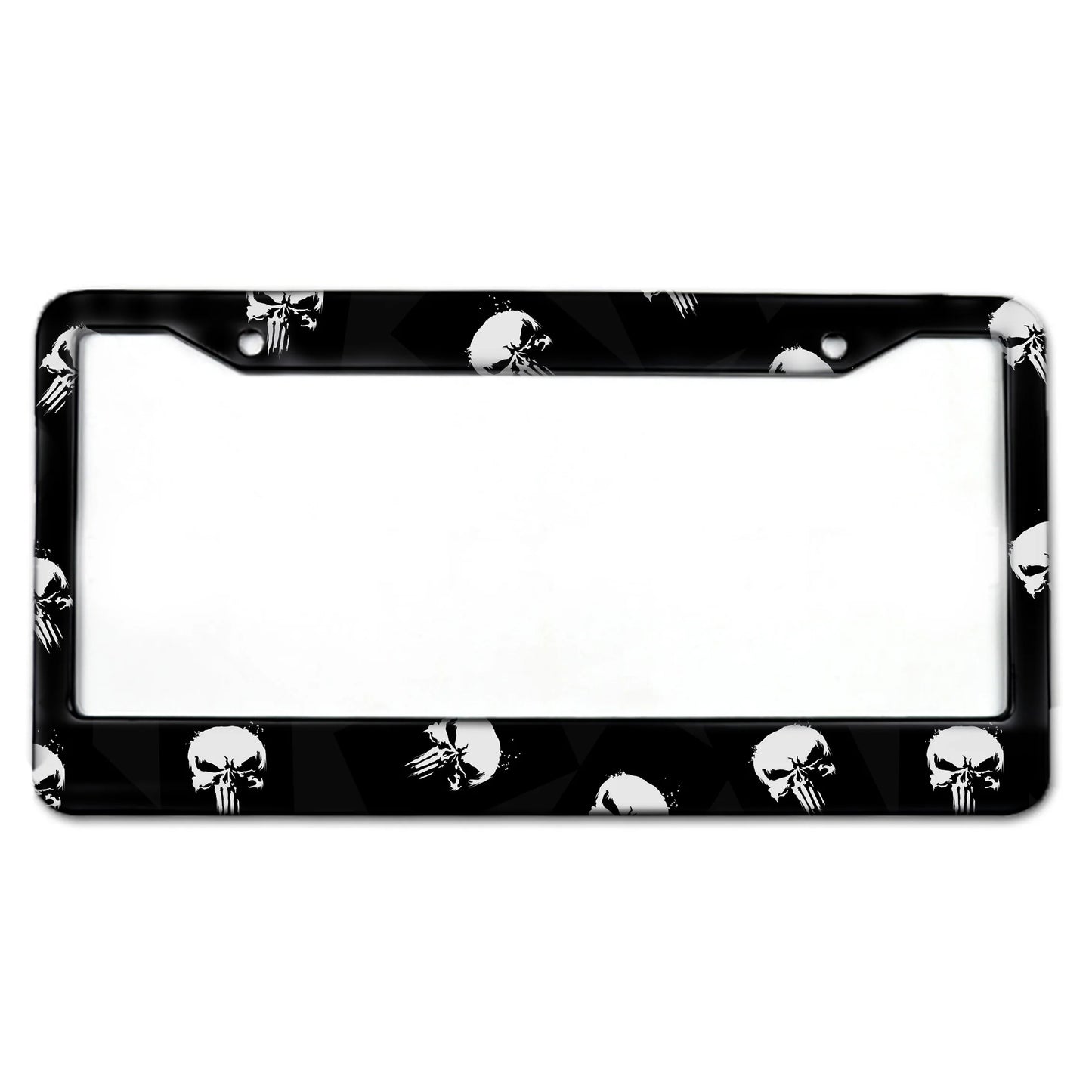 Game Series US Standard License Plate Frame US Canada Mexico License Plate Frame Aluminum Alloy License Plate Cover
