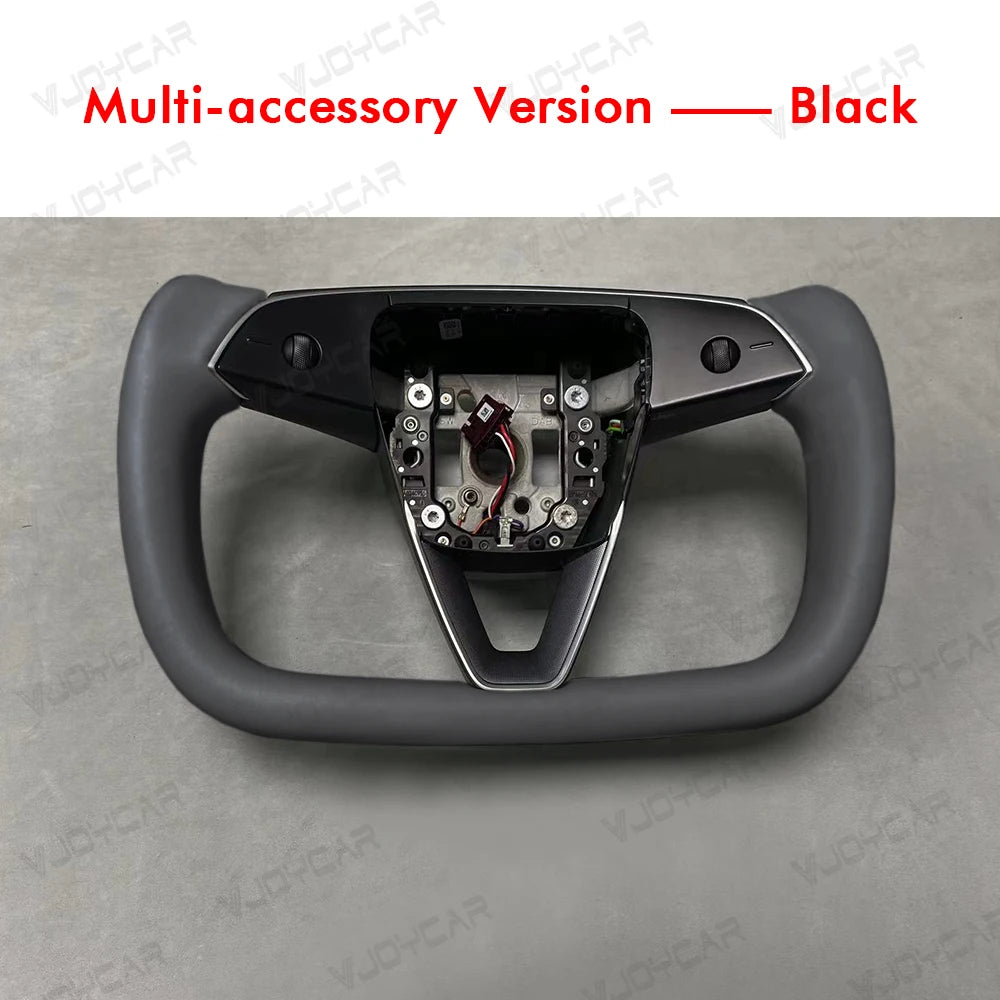 Yoke Handle Model 3 Highland 2024 with Heating Steering Wheel For Tesla Personalized Racing Leather Customized Accessories