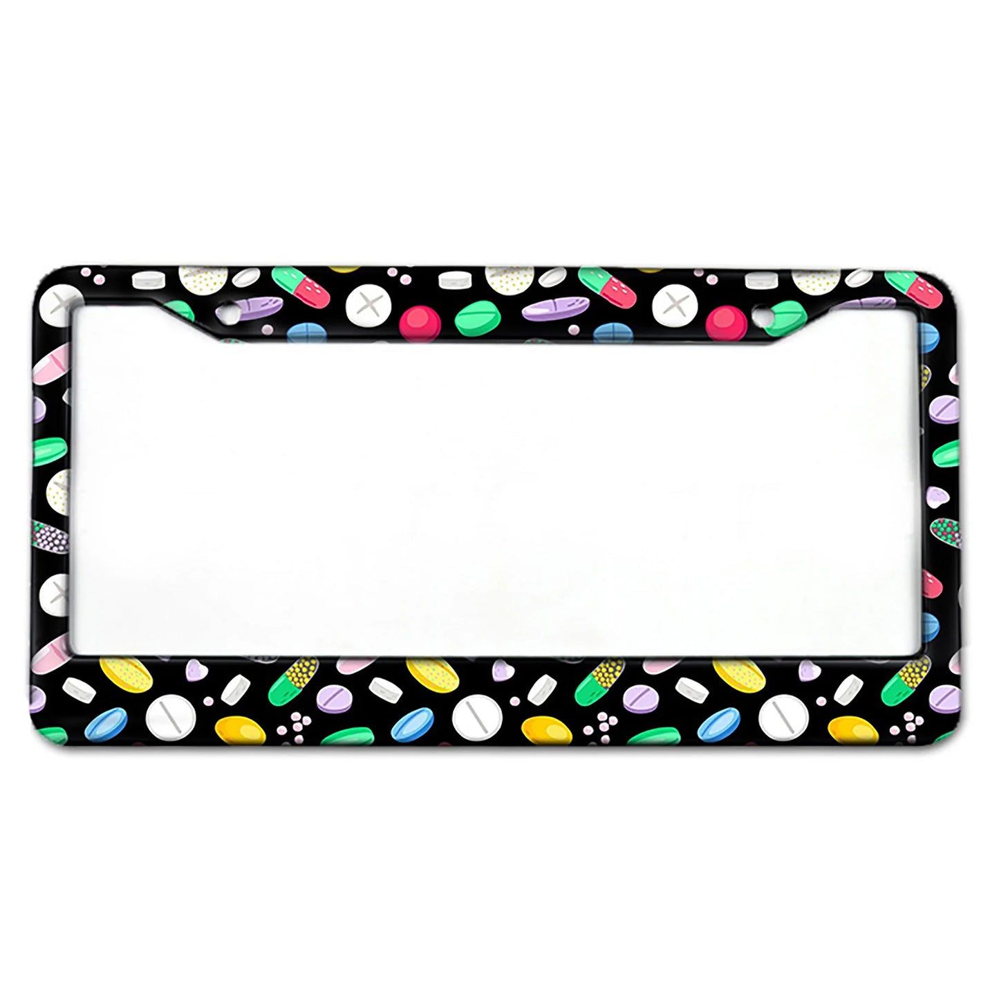 The license plate frame is suitable for the United States, Canada, Mexico
