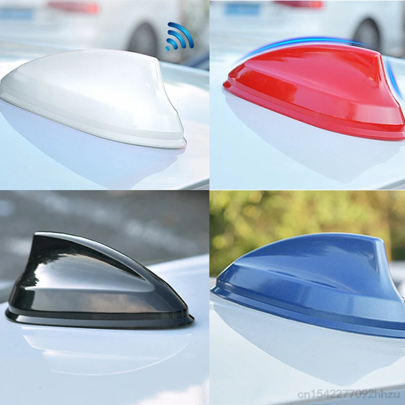 Car Roof Shark Fin Aerial Antenna Toppers Universal Auto Radio fm Antenna Signal Decorative For BMW/Honda/Toyota/VW/Kia/Nissan