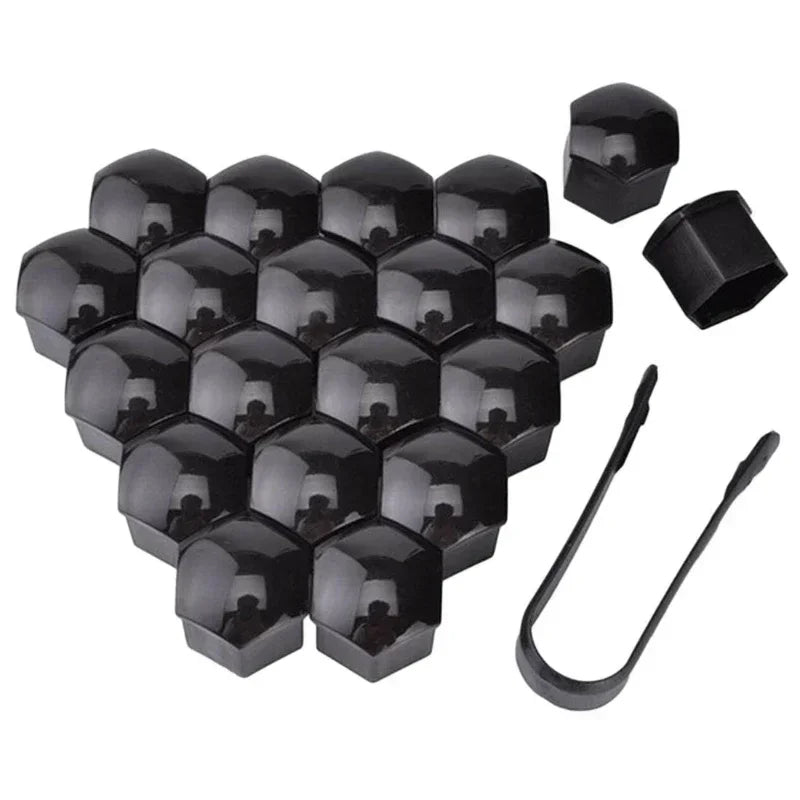17mm/19mm/21mm 20Pcs Car Wheel Nut Caps Protection Covers Caps Auto Hub Screw Cover Tire Bolt Nut Cap Tyre Decoration Anti-Rust