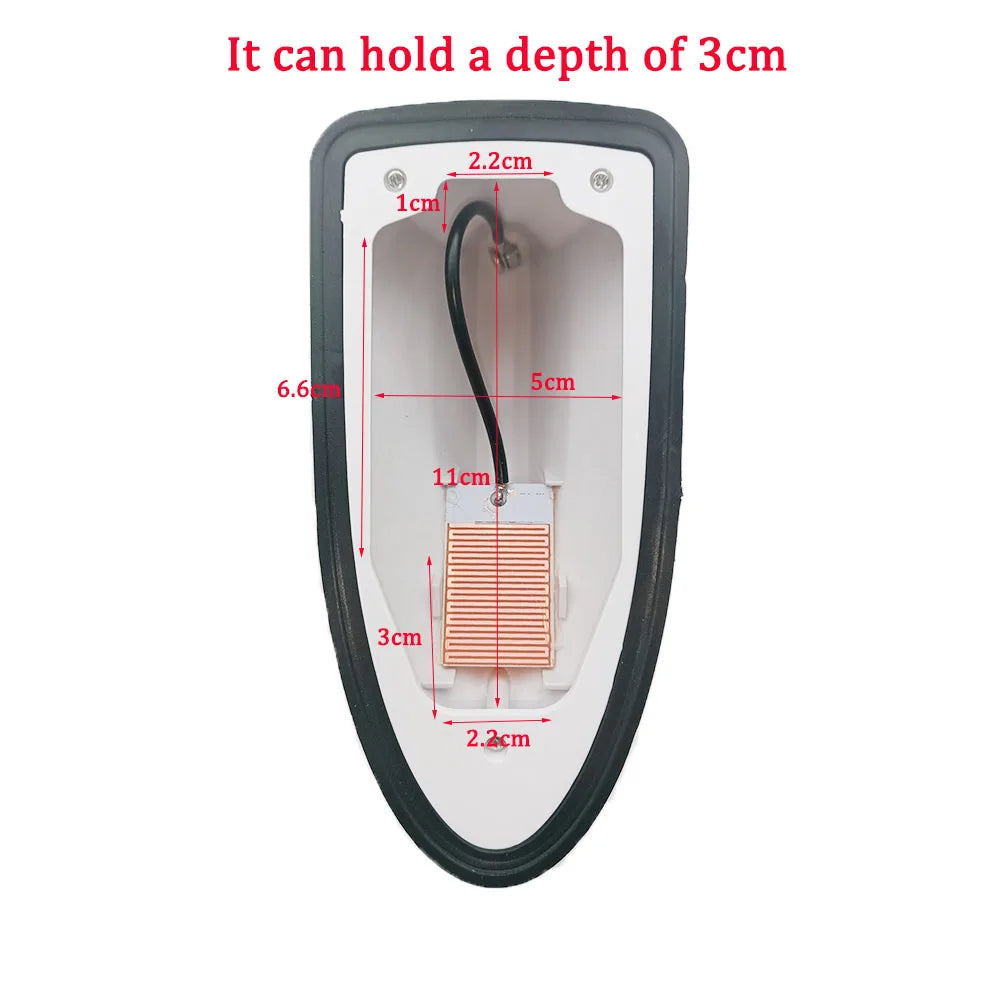 Universal Car Antennas Shark Fin Antenna Auto Radio Signal Aerials Roof Antennas for universal car model Car Styling