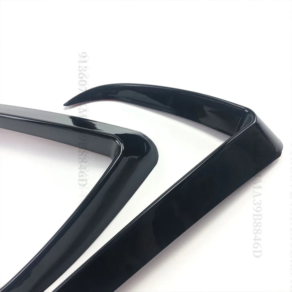 Body Kit Styling Decoration Front Fog Lamp Light Frame Trim Eyebrow Wind Splitter Spoiler For Tesla Model 3 Y 2016-2023 Tuning