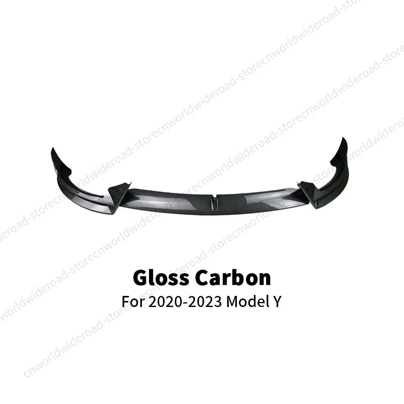 For Tesla Model 3 Y 2016-2023 Front Lip Sport Bumper Spoiler Model 3 Model Y Auto Accessories AD Sport Body Kit Gloss Matte