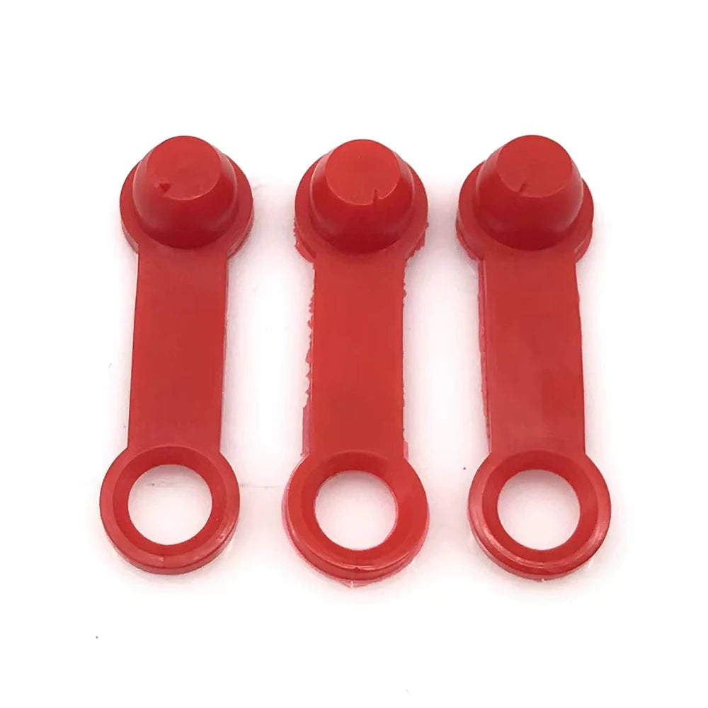 3pcs Car Brake Pump Dust Cap Oil Drain Screw Cap Brake Caliper Sealing Nipple Screw Dust Cap Cover Rubber Motorcycle Accessories