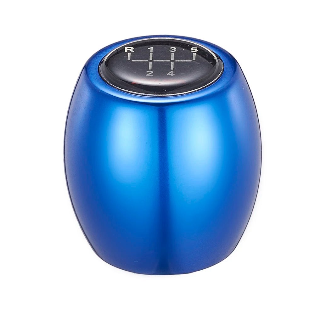 Aluminium MT Manual Car Lift Up Reverse Shift Gear Knob 5 Speed 6 Speed Gear Sticker Lever Shifter Ball - shift - knoobs