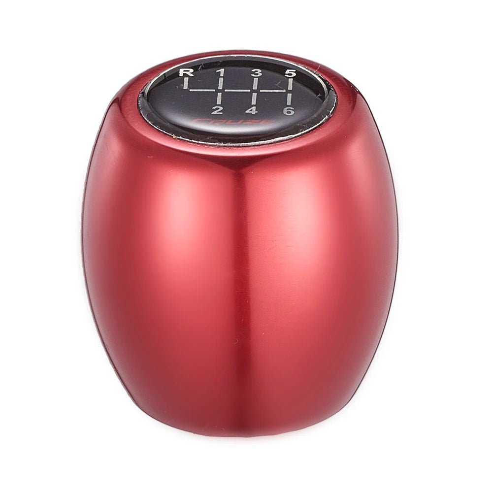 Aluminium MT Manual Car Lift Up Reverse Shift Gear Knob 5 Speed 6 Speed Gear Sticker Lever Shifter Ball - shift - knoobs