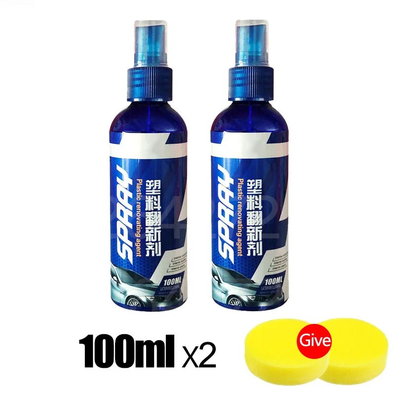 Auto Plastic Restorer Back To Black Gloss Car Cleaning Products Autos Polish And Repair Coating Renovator For Cars Detailing - shift - knoobs