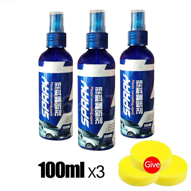 Auto Plastic Restorer Back To Black Gloss Car Cleaning Products Autos Polish And Repair Coating Renovator For Cars Detailing - shift - knoobs