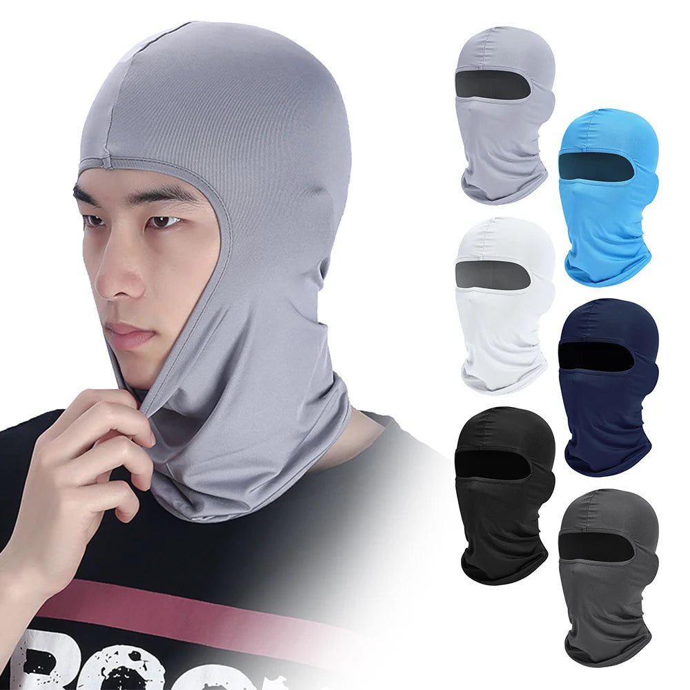 Balaclava Full Face Mask Hiking Cycling Camping Hunting Airsoft Cap Bike Head Cover Summer Men Women Ski Mask - shift - knoobs
