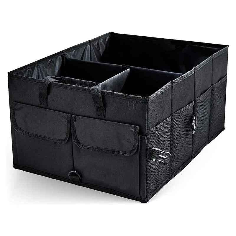 Big Capacity Car Storage Box Car Trunk Organizer Eco - Friendly Super Durable Collapsible Cargo Storage Tool Auto Trucks Trunk Box - shift - knoobs